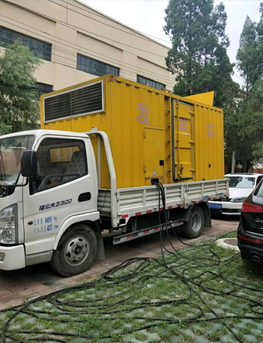 合阳发电车出租-柴油发电机组排烟系统设计要求及其考虑因素