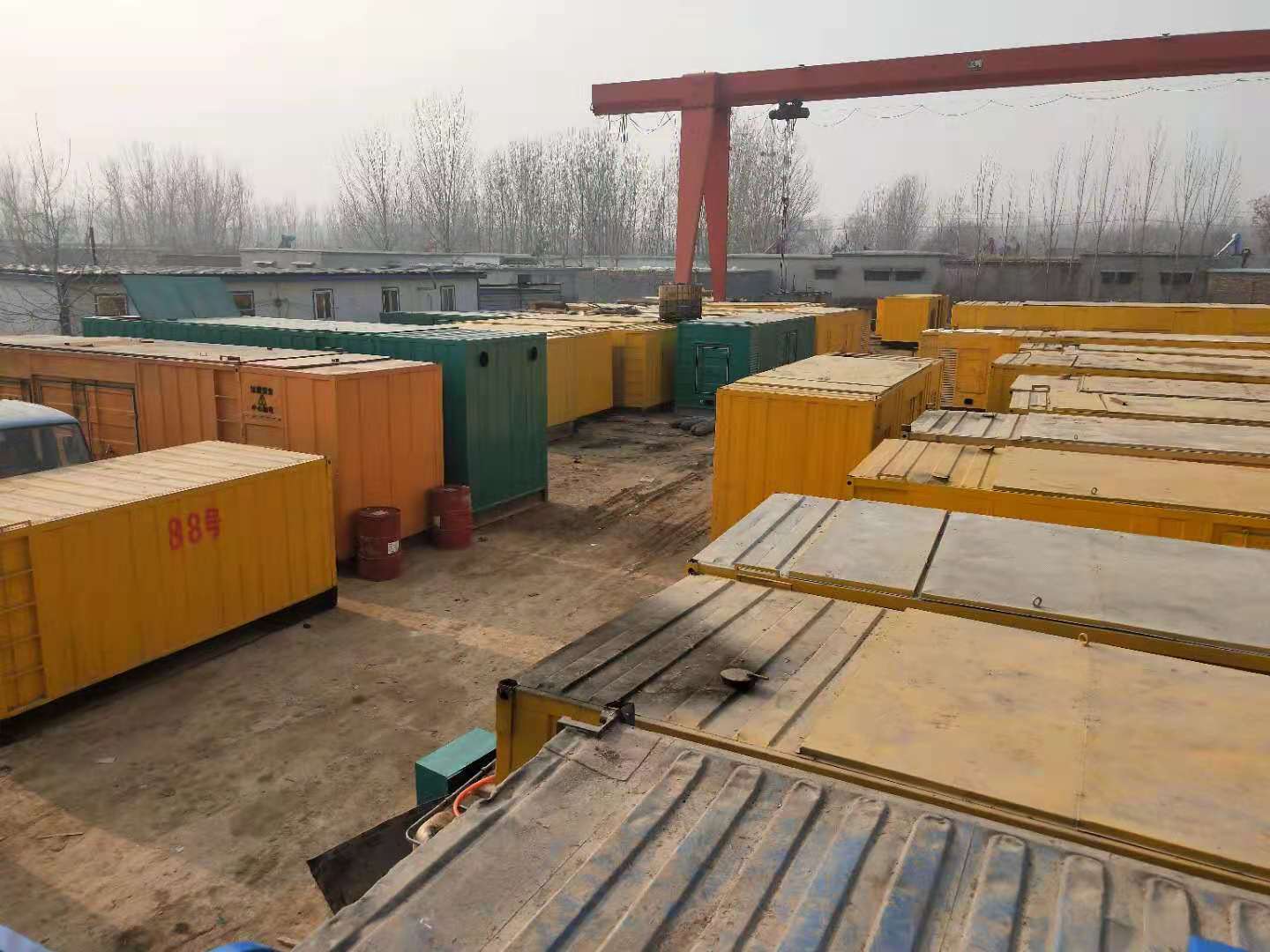 合阳租赁发电机-灰尘、风沙对柴油发电机组造成哪些不良影响？